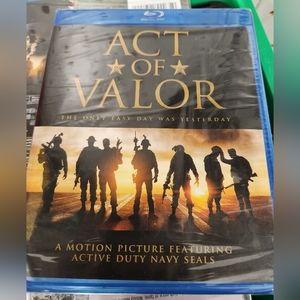 Act of Valor DVD Bue-Ray Disc